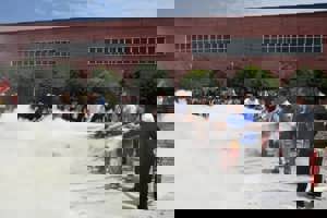 以演筑防 以练备战——我校开展2026年春季消防应急疏散演练