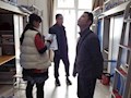 财经与物流管理学院清明节、“壮族三月三”放假前检查宿舍卫生安全情况