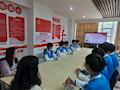 财经与物流管理学院总支部学生二支部联合学院分团委在“一站式”学生社区开展主题党日活动
