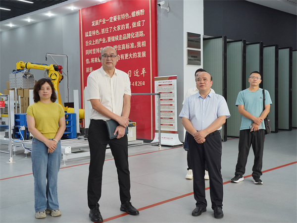 百色职业学院到我校调研交流