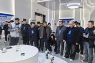 安徽阜阳太和板面产业发展训练营到人工智能产业学院参观交流