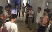 贴心！电信学院领导和老师深入宿舍慰问新生