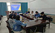 学校图书馆到电子信息工程学院调研