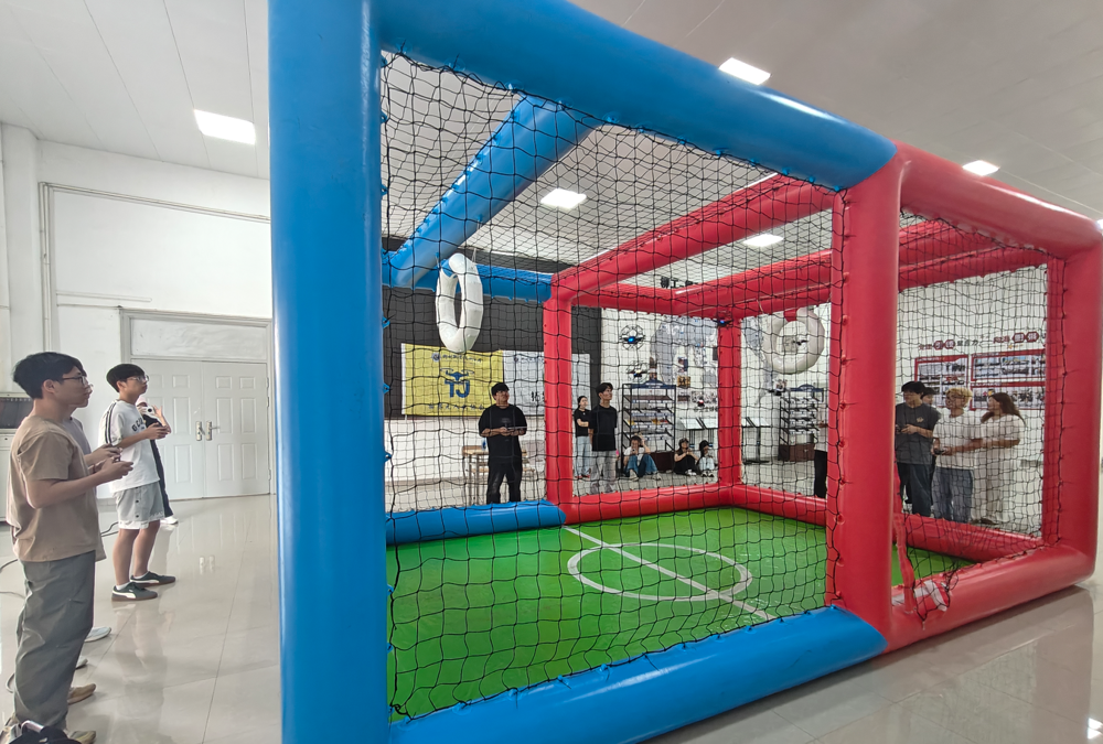 智控未来之翼，燃动科技绿茵——我校成功举办无人机飞行大赛