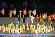 我校参演2019中国柳州国际水上狂欢节暨水上休闲运动会开幕式文艺晚会