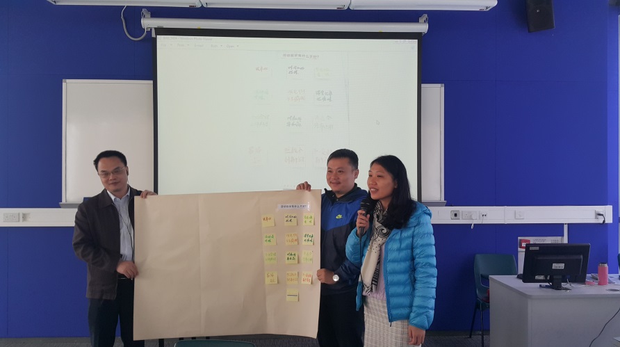 我校教师积极参加课堂互动，展示教师风采2
