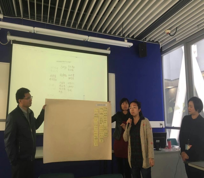 我校教师积极参加课堂互动，展示教师风采3