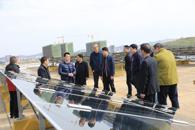 全区14个地市各设区市机关事务局节能考察团赴我校考察光伏发电项目