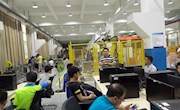 机电工程学院“2017年广西汽车集团ABB工业机器人基础培训班”20名学员结业