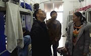 机电工程学院进行期末宿舍安全检查