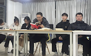 韦伟辅导员工作室在机电“一站式”参加“示范班级”2023工业设计1班“读书分享会”主题活动