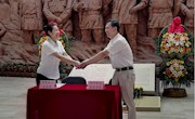 我校与百色起义纪念馆举行“爱国主义教育基地、红色教育实践基地” 签约揭牌仪式