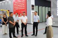 潜江市委常委、统战部部长王绪军一行到我校调研 校党委书记刘子林陪同