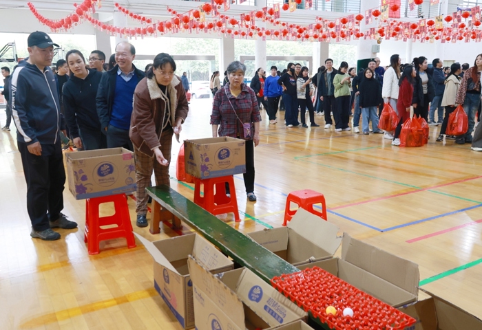 我校举办“我们的节日•春节”2026年迎新春游园活动