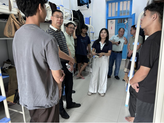 Visiting international student dormitories