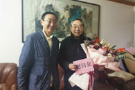 校领导春节前夕走访慰问离退休老党员、老干部、老教师