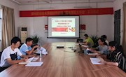 学校纪检监察室到马克思主义学院进行科级以上干部廉政风险防控检查