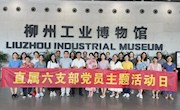 直属六支部党史学习教育沉浸式主题党日活动走进柳州市工业博物馆