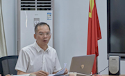 柳州市人大常委会秘书长农志光受邀在直属六支部作《习近平谈治国理政》第四卷学习辅导报告