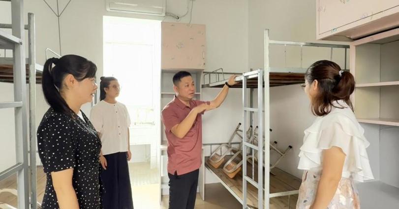 用心迎新，安全护航——贸易与旅游管理学院开展新生宿舍检查工作