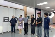 校党委书记刘子林调研贸旅学院学生暑期在校内基地开展实践情况