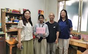 贸易与旅游管理学院开展暑假走访慰问贫困生家庭活动