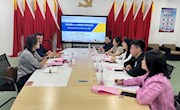法国勒布朗苹果酒公司来我校洽谈合作项目