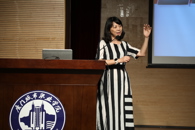 校领导在全国职业院校“创新发展  智慧教育“研讨会上分享我校信息化教学经验