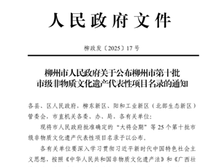 喜讯：我校“柳州植物染染色技艺”项目成功入选市级非遗名录