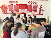 艺术学院开展党的二十大精神进“一站式”学生社区活动之廉洁广告标语设计活动