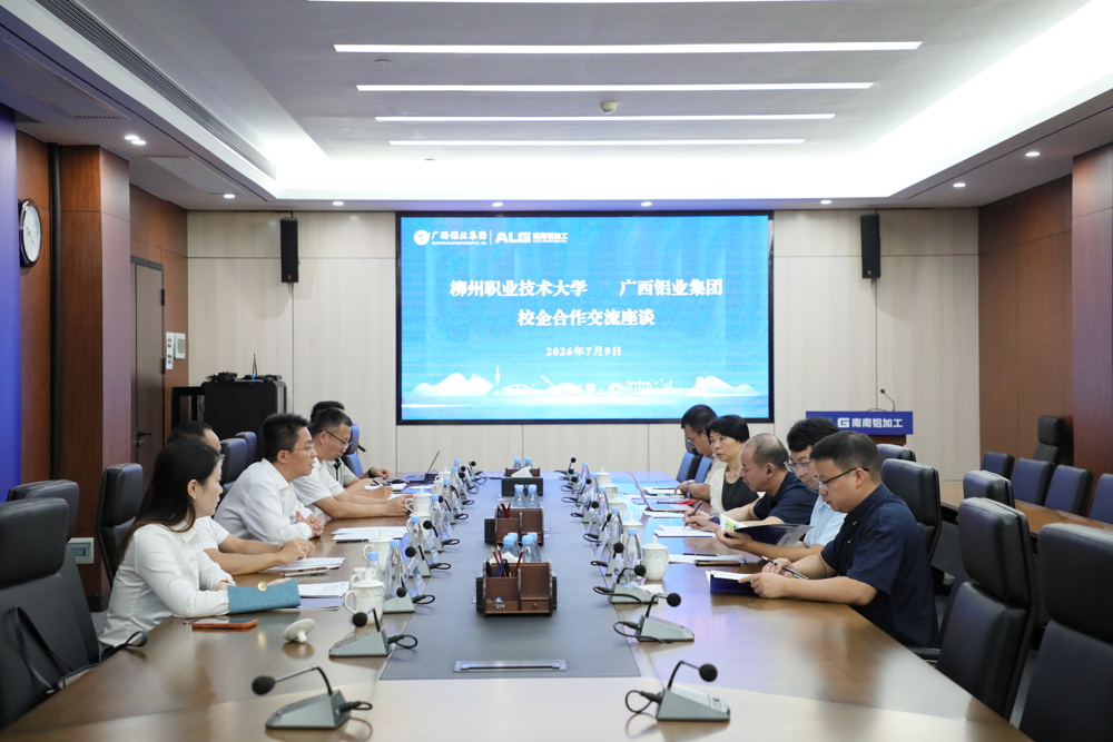 广西铝业集团座谈会现场 广西铝业集团座谈会现场