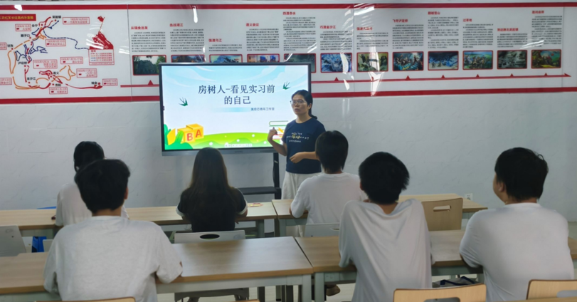 以画观心，蓄力实习——美愈芯青年工作室开展房树人心理体验活动
