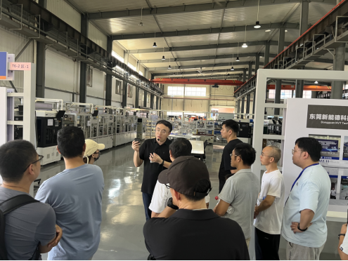 智能制造赋能中心现场教学