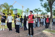 "跟着学长学姐逛校园"——机电工程学院2026级新生入学引导志愿活动