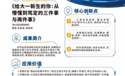 KJ2026DX40《给大一新生的你：从懵懂到笃定的三件事与两件事》