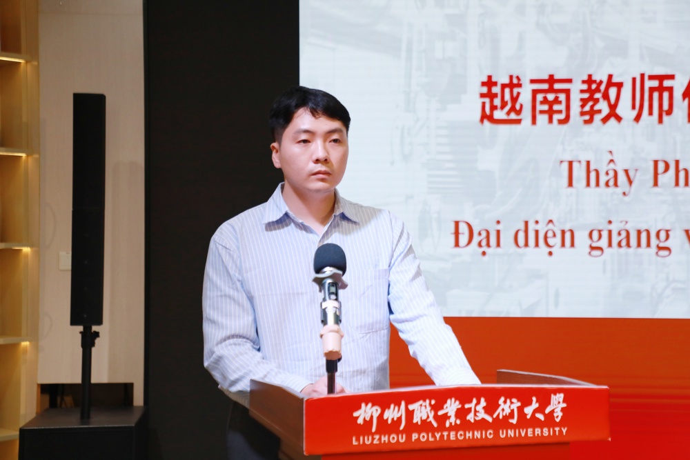 Speech by Mr. Pham Quang Minh, Teacher Representative from HCEM