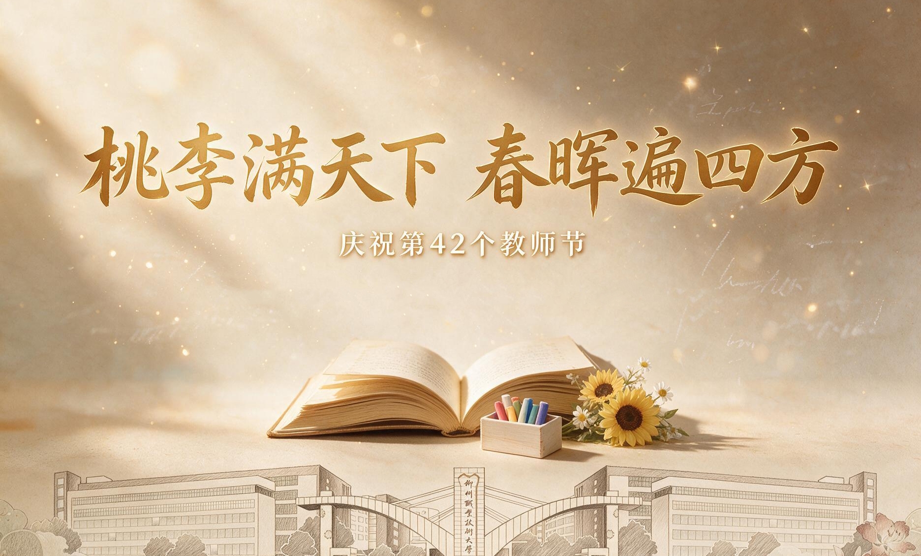 庆祝第42个节教师节