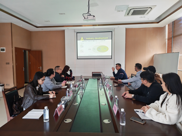 校企合作洽谈现场