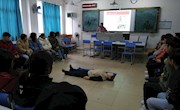 贸易与旅游管理学院开展团学干部应急救护培训