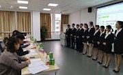 贸易与旅游管理学院举办“天地壹号”产品元旦促销方案可行性答辩会