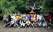 【青春向党建新功】贸易与旅游管理学院2018酒店管理1班开展“凝聚心感悟·欢乐户外游”户外拓展活动