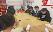 【声入人心，红动柳职】贸易与旅游管理学院开展“一站式”学生社区红色诵读主题活动