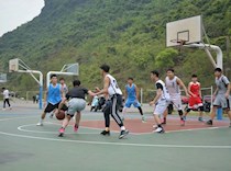 艺术设计学院开展2016、2017级篮球友谊赛