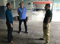 校领导到艺术学院实训基地现场调研