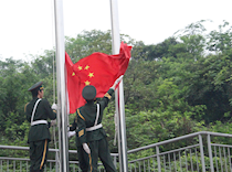 艺术学院开展升旗仪式暨学习贯彻“总体国家安全观”主题宣讲活动